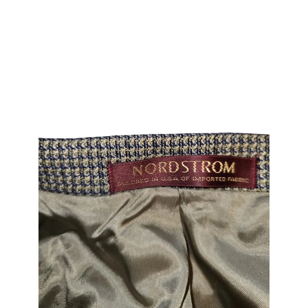 Vintage Nordstrom Harris Tweed Blazer Mens Size 42L‎ Wool Silk Sport Coat